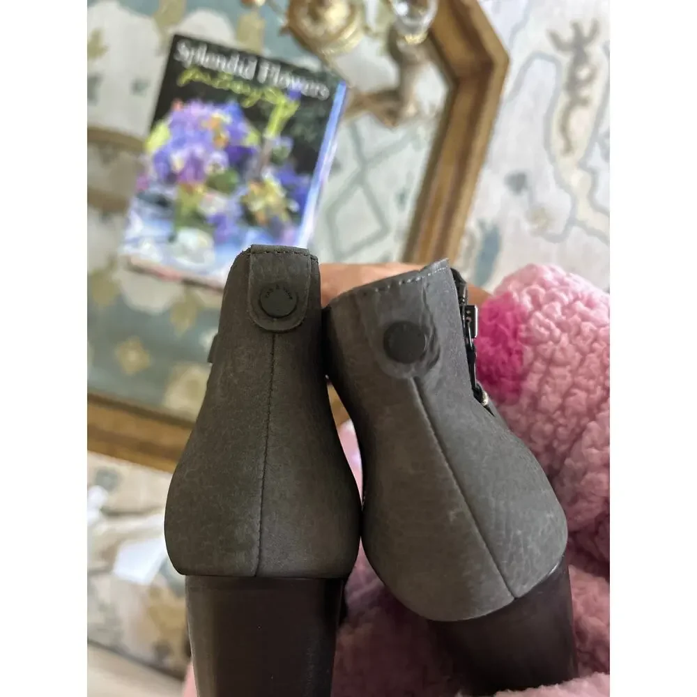 Rag & Bone Suede Margot Boot Charcoal Gray Women’s 37.5